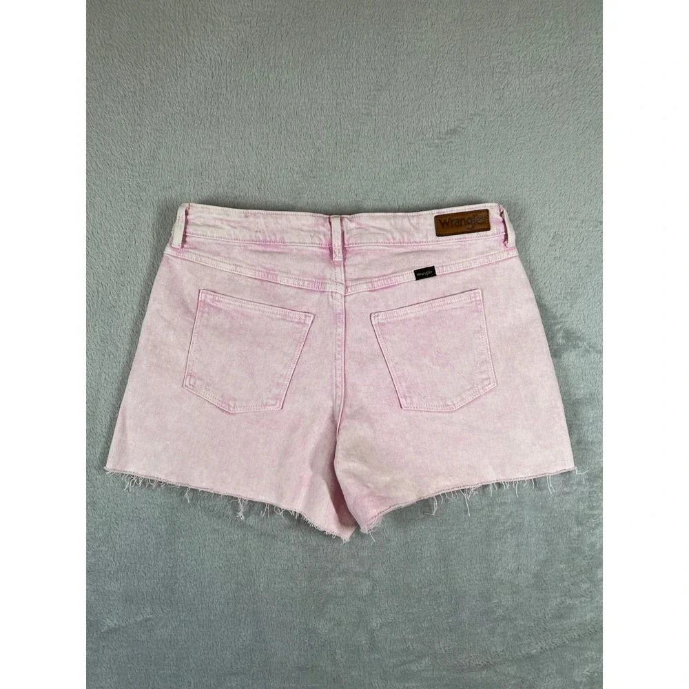 Wrangler Pink Denim Jean Shorts